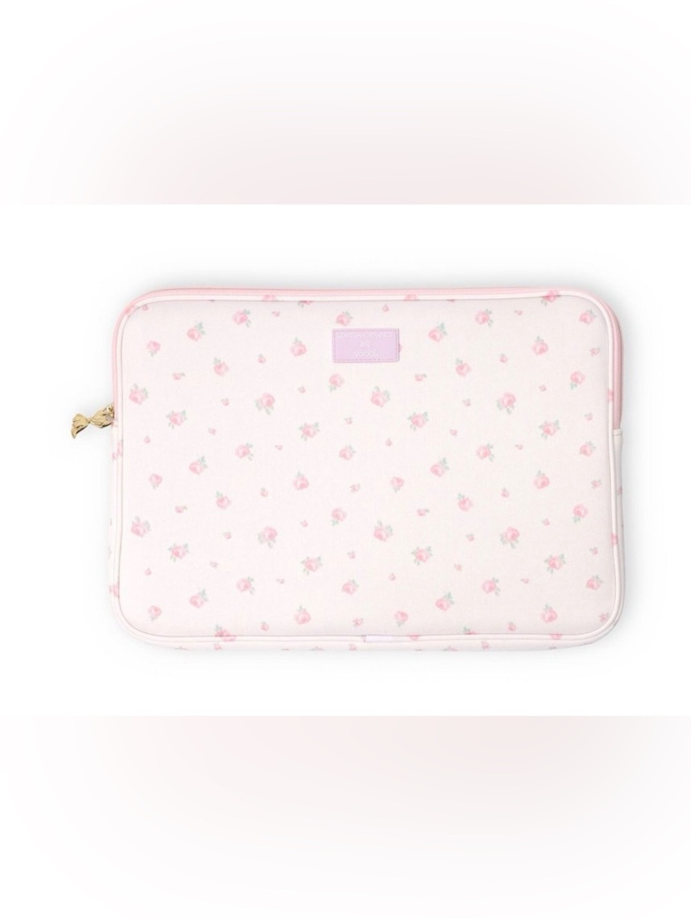 LoveShackFancy Pale Pink Floral Tablet Sleeve